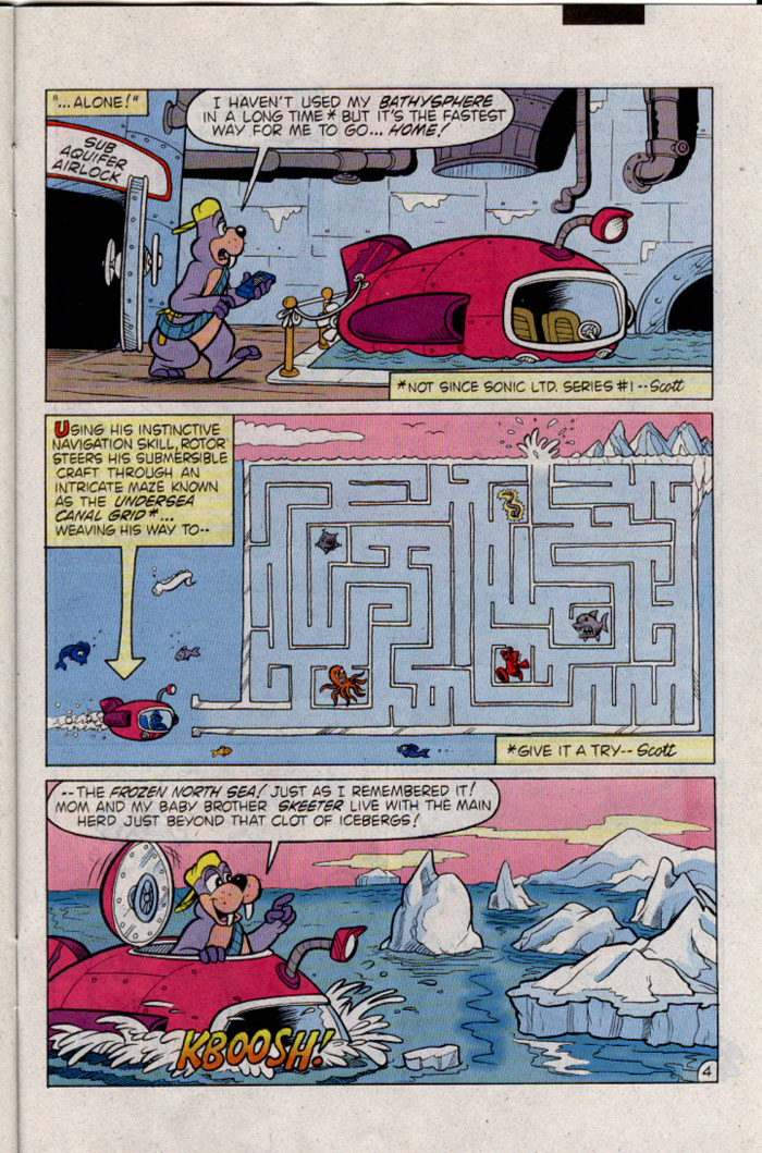 Sonic - Archie Adventure Series February 1996 Page 23